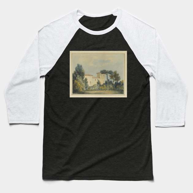 Arno, A Villa Among Trees and Bushes Baseball T-Shirt by Art_Attack